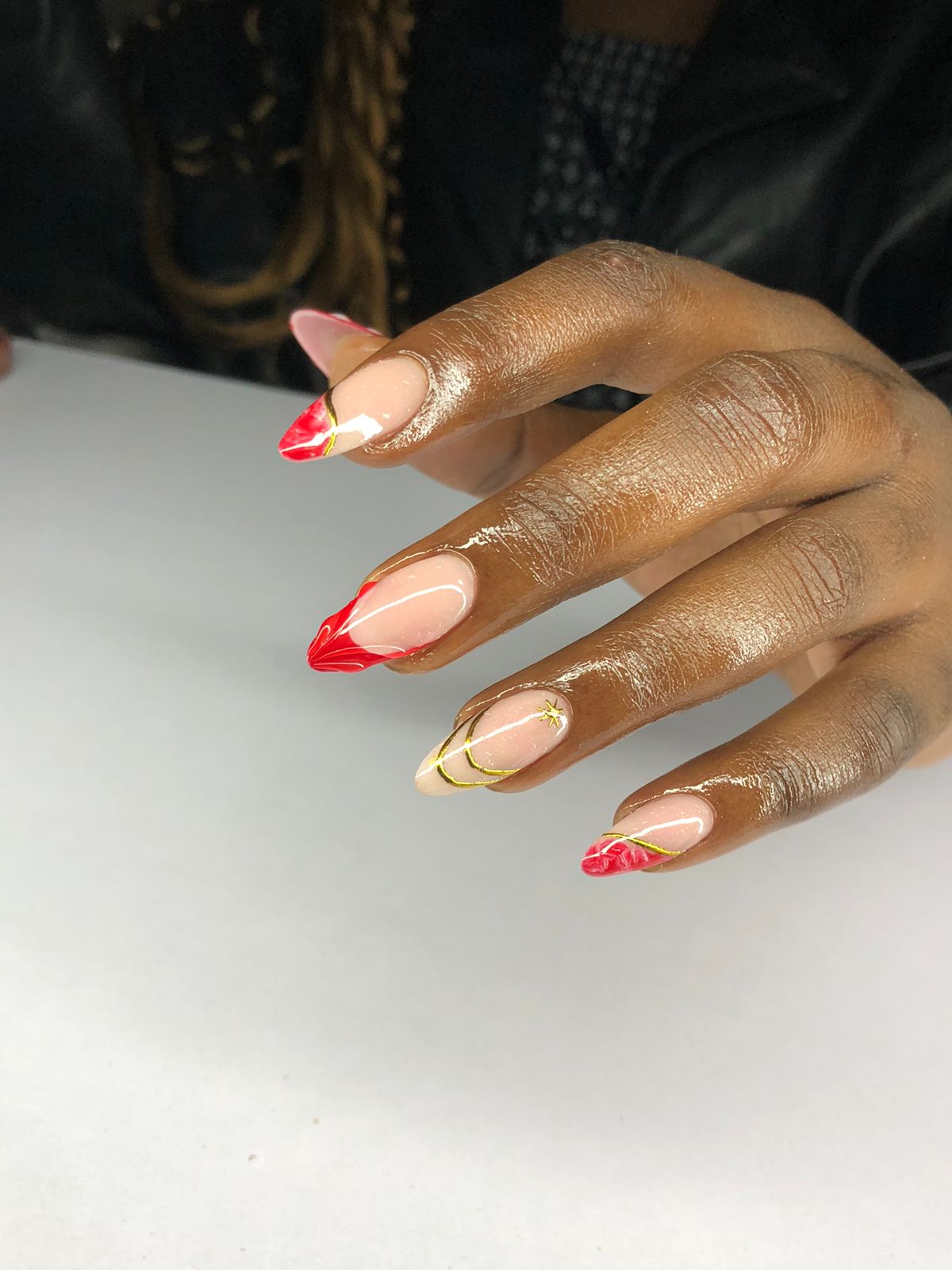 Classic French manicure